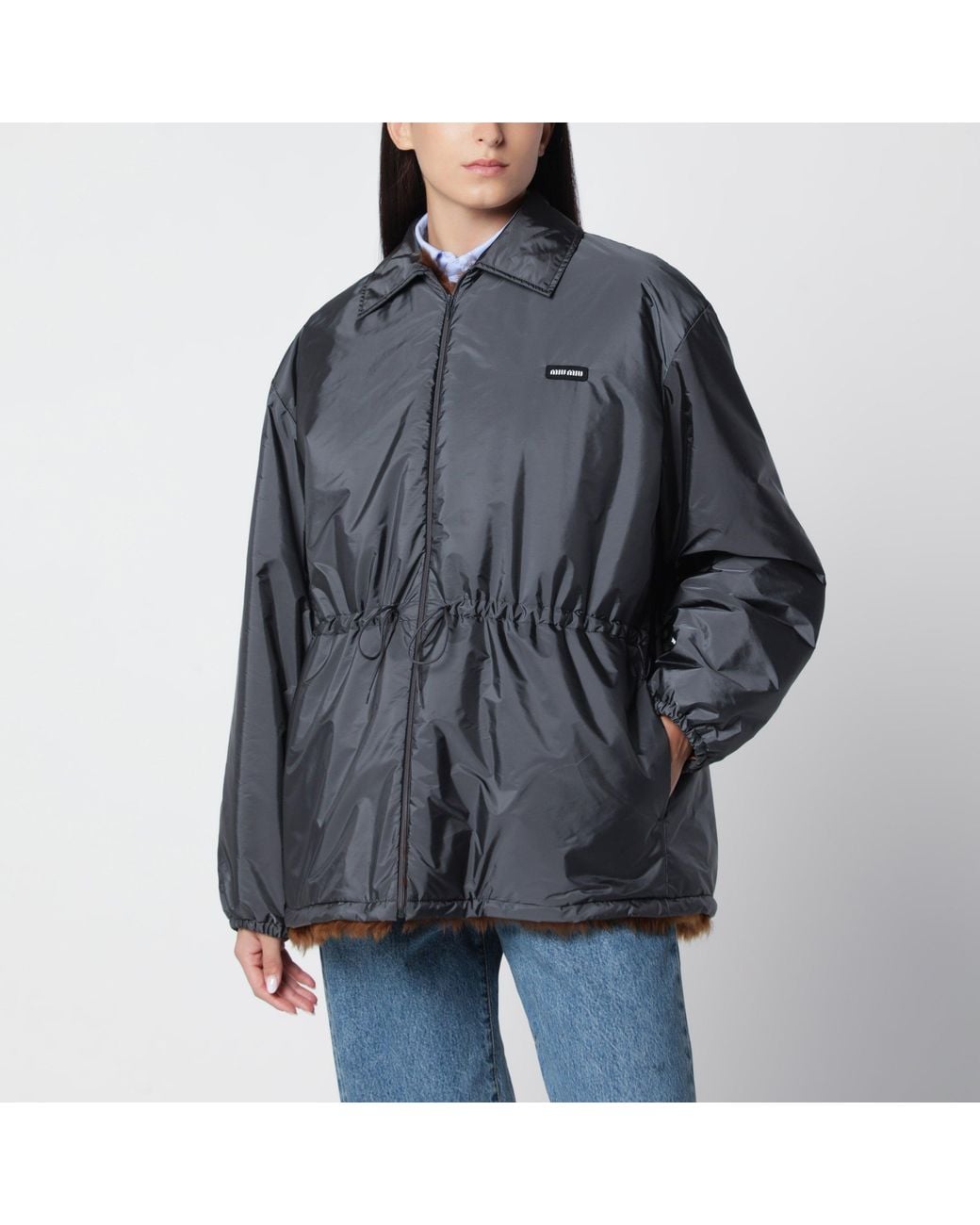 Miu Miu Black Ematite Blouson
