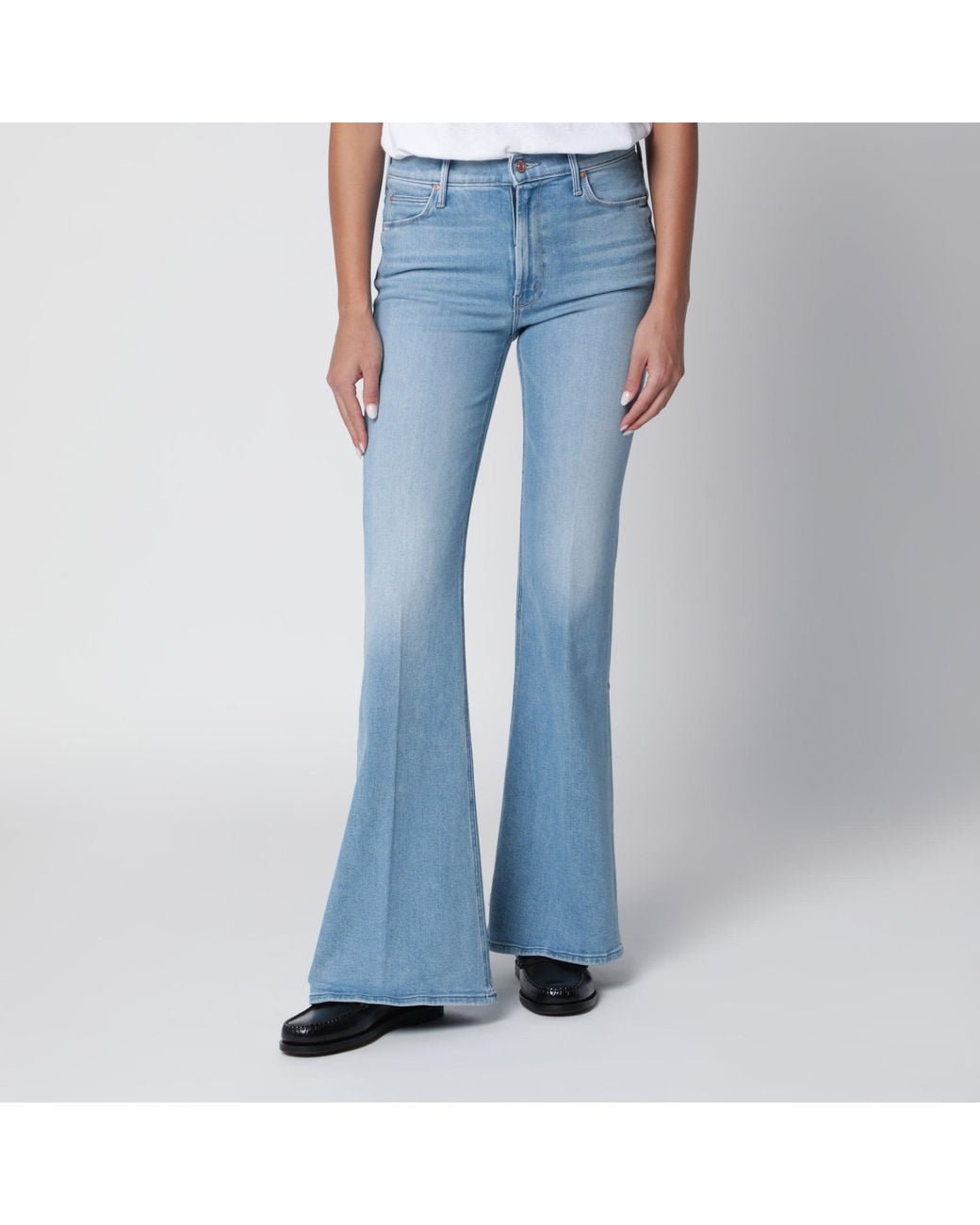 Mother Blue The Doozy Flared Trousers
