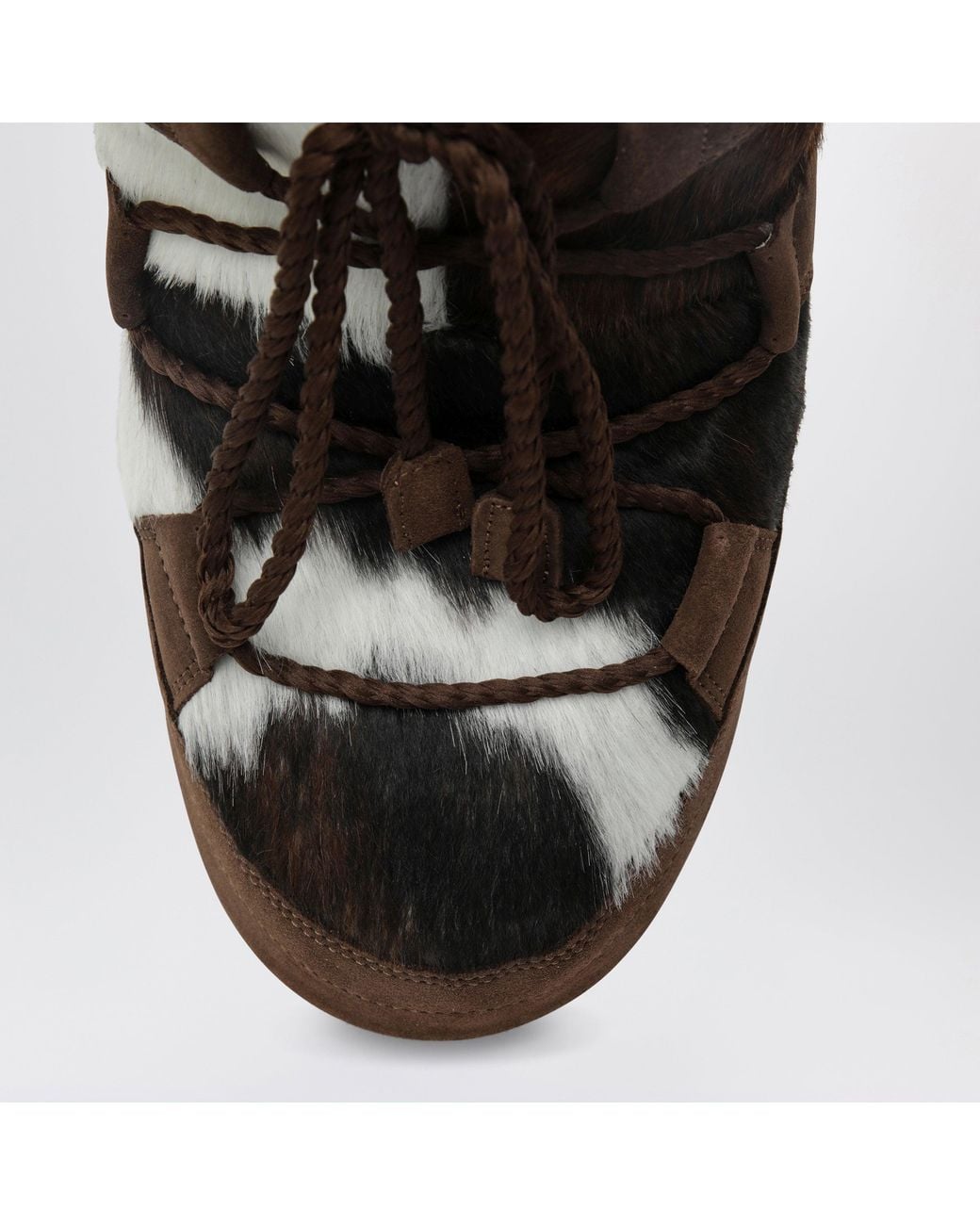 Moon Boot Brown Icon Low Archive 1985 Pony Hair Mini Boots