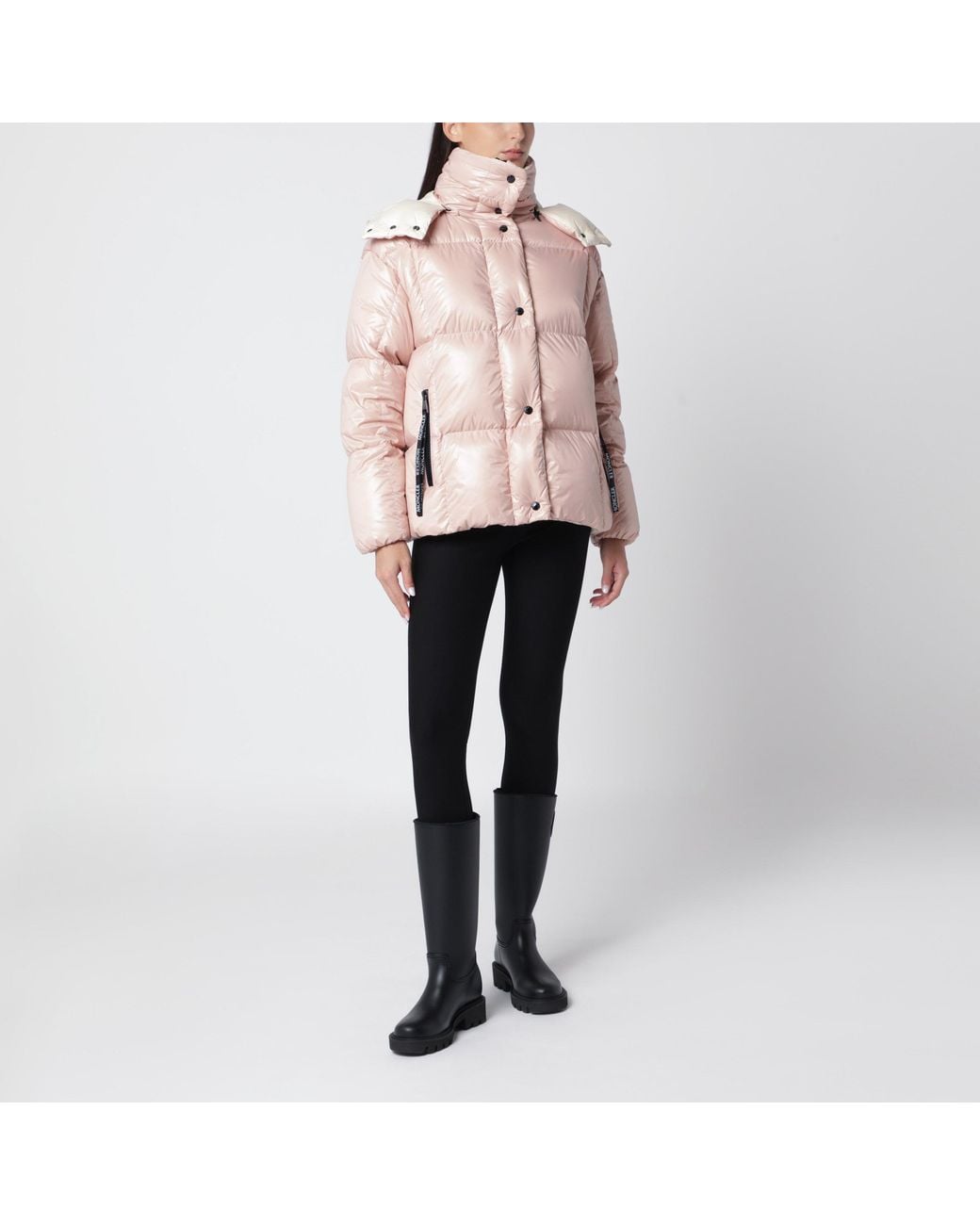 Moncler Pink Parana Down Jacket
