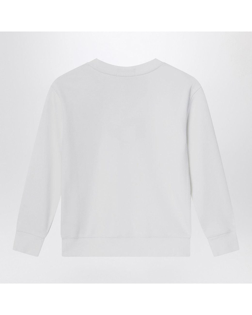 Polo Ralph Lauren White Cotton Sweatshirt With Logo
