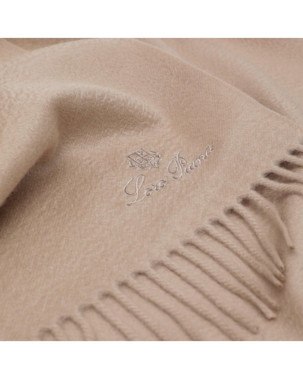 Loro Piana Natural Cashmere Scarf
