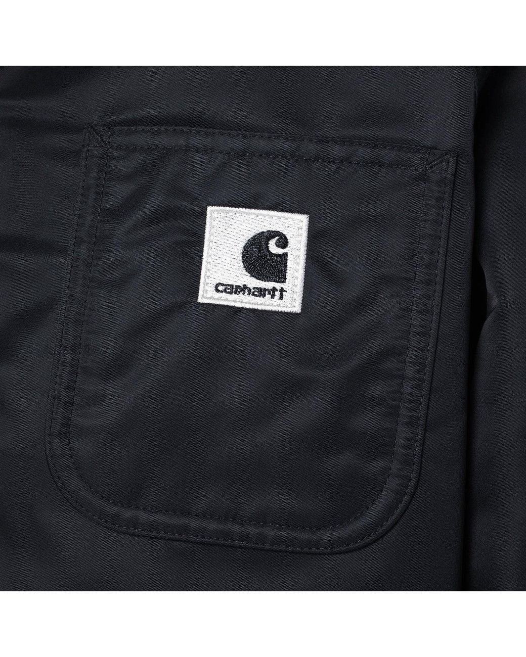 Carhartt Black Alumni Chore Coat Jacket