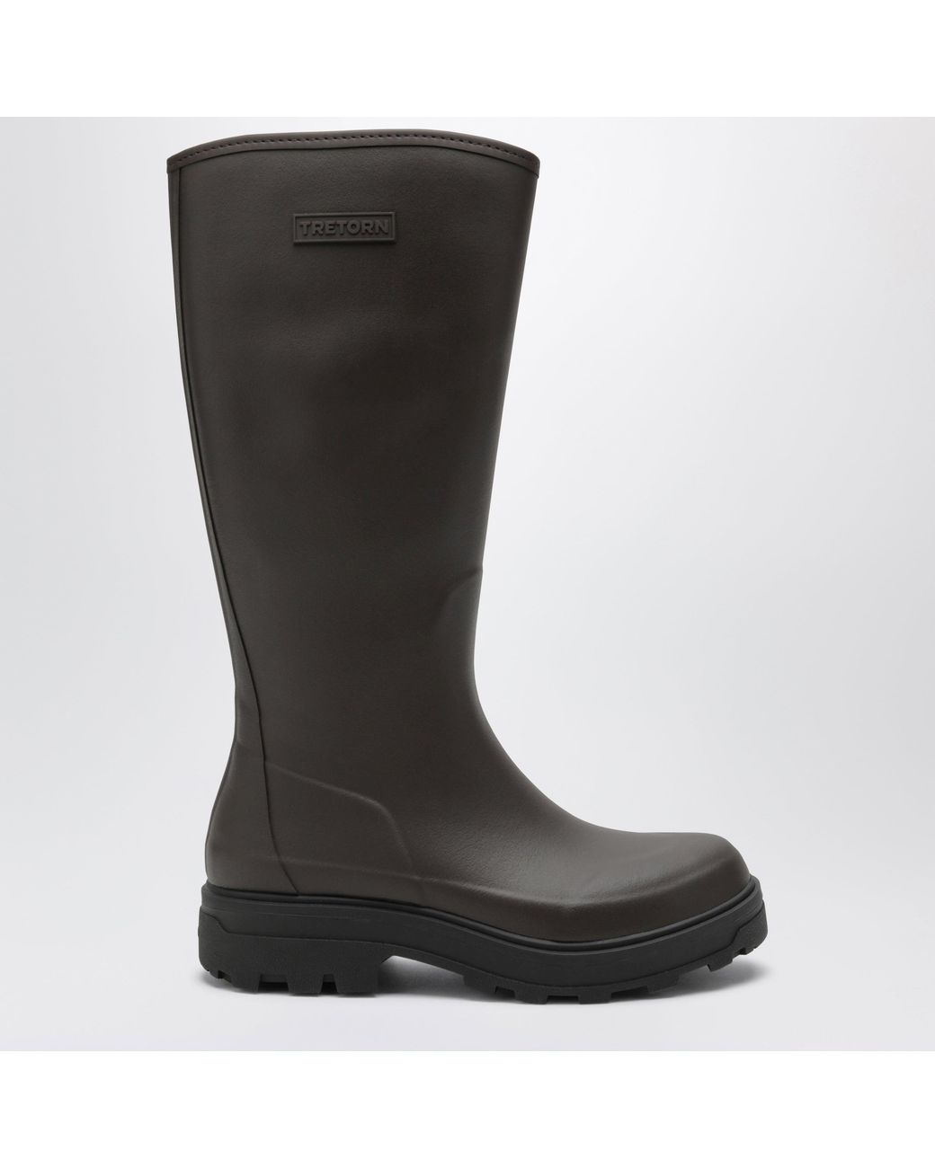 Tretorn Black Chocolate Halla Rubber Boots