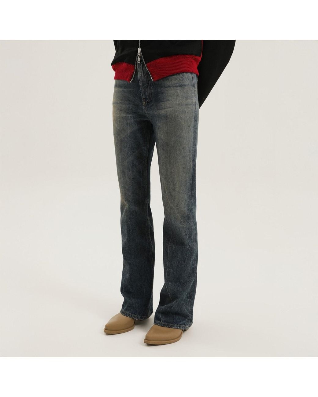 1989 STUDIO Gray Old Setter Denim Pants