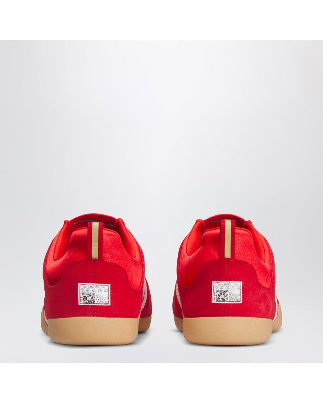 Adidas Originals Red X Bad Bunny Ballerina Low-Top Sneakers
