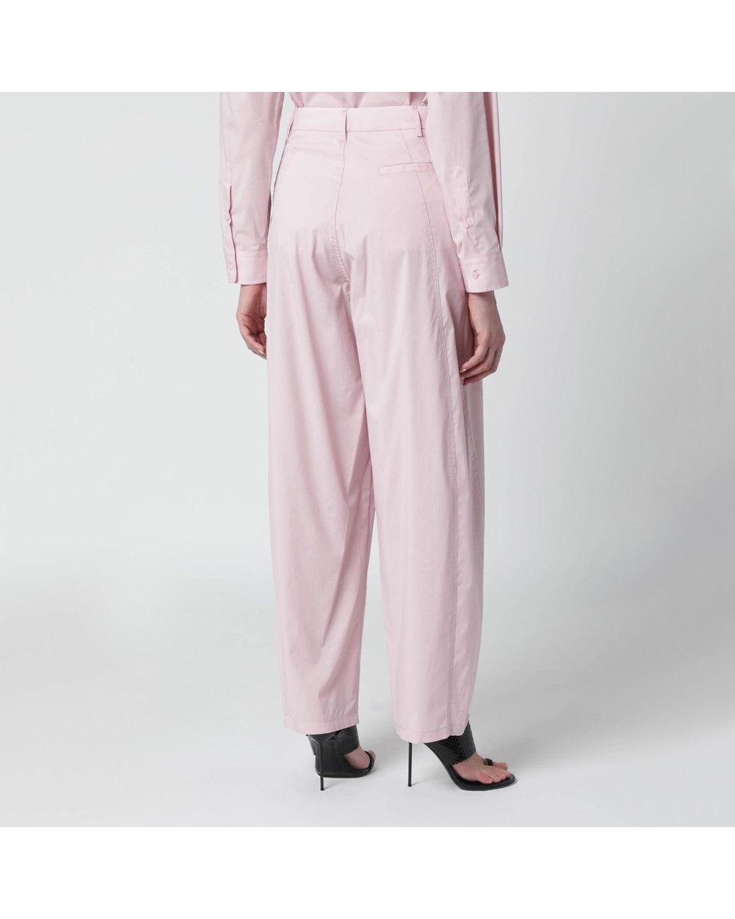 DARKPARK Pink Cotton Trousers