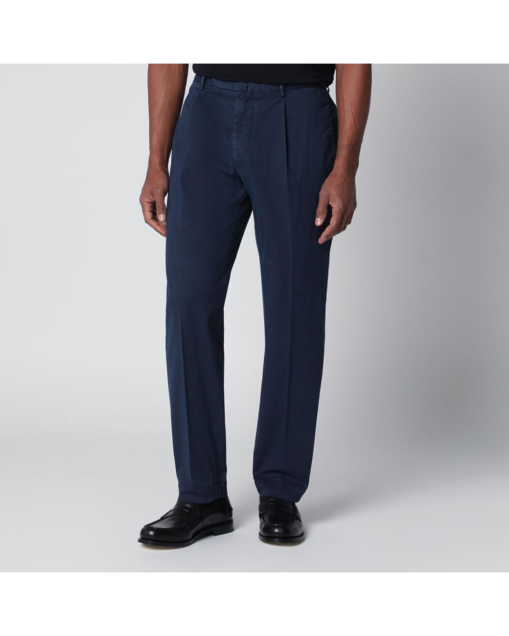 Santaniello Blue Trousers for men