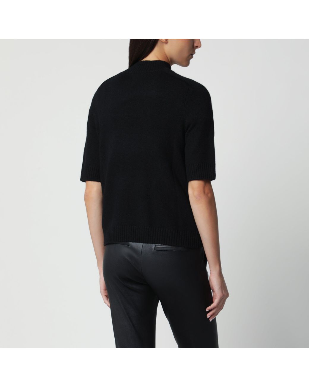 Loulou de Saison Black Cashmere Sweater
