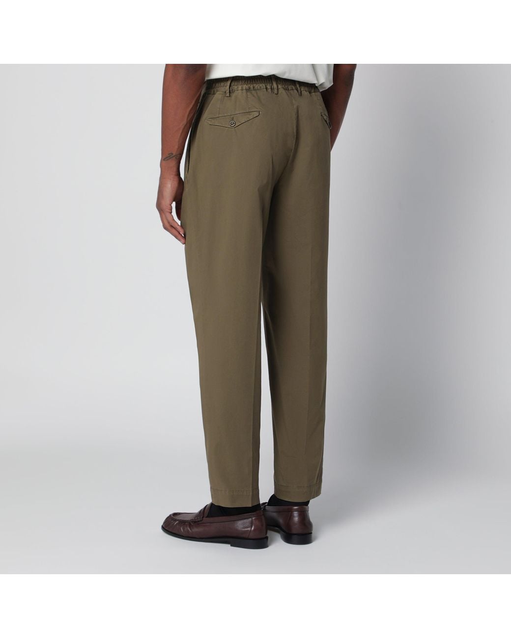 Santaniello Green Trousers for men
