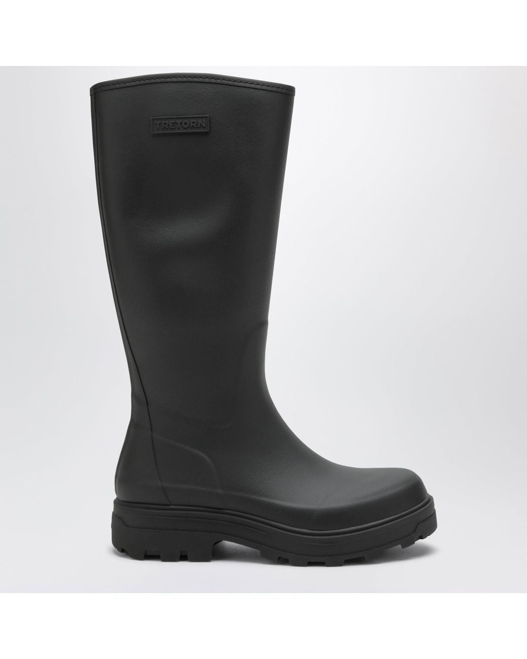 Tretorn Black Halla Rubber Boots