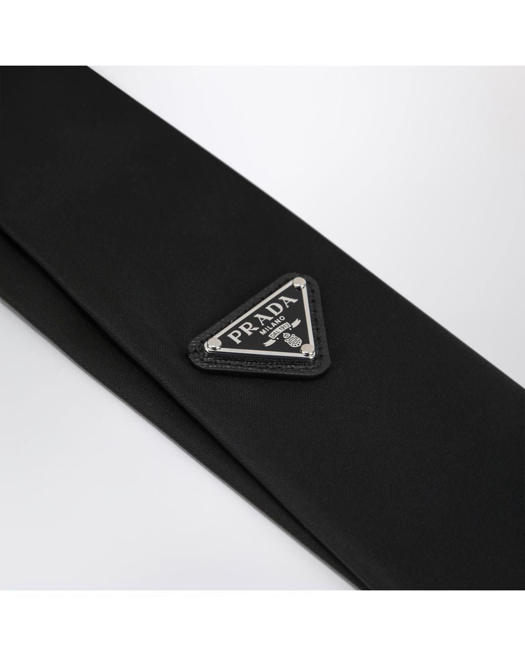 Cravatta di Prada in Black da Uomo
