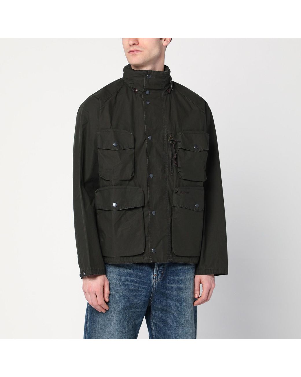 Barbour Westmorland Waterproof Jacket in Black for Men | Lyst UK