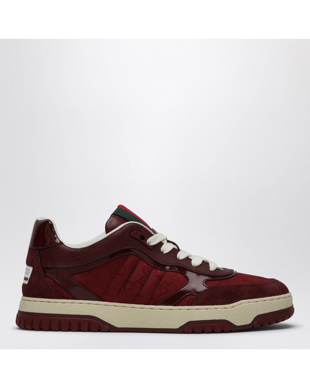 Gucci Brown Re-Web Sneakers