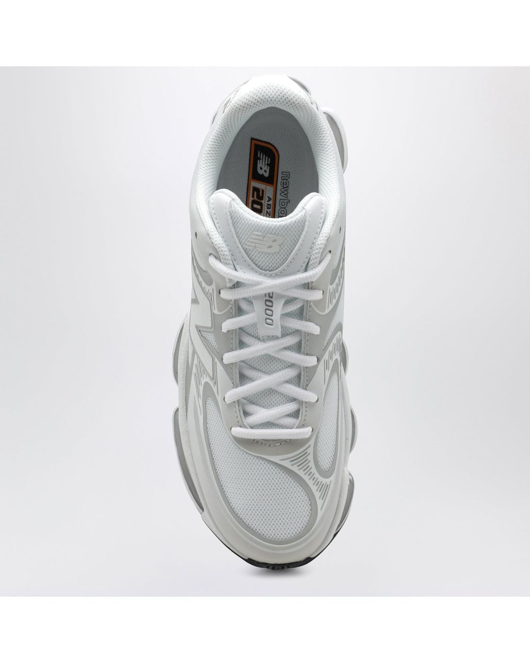 New Balance White Abzorb 2000/ Metallic Sneakers for men