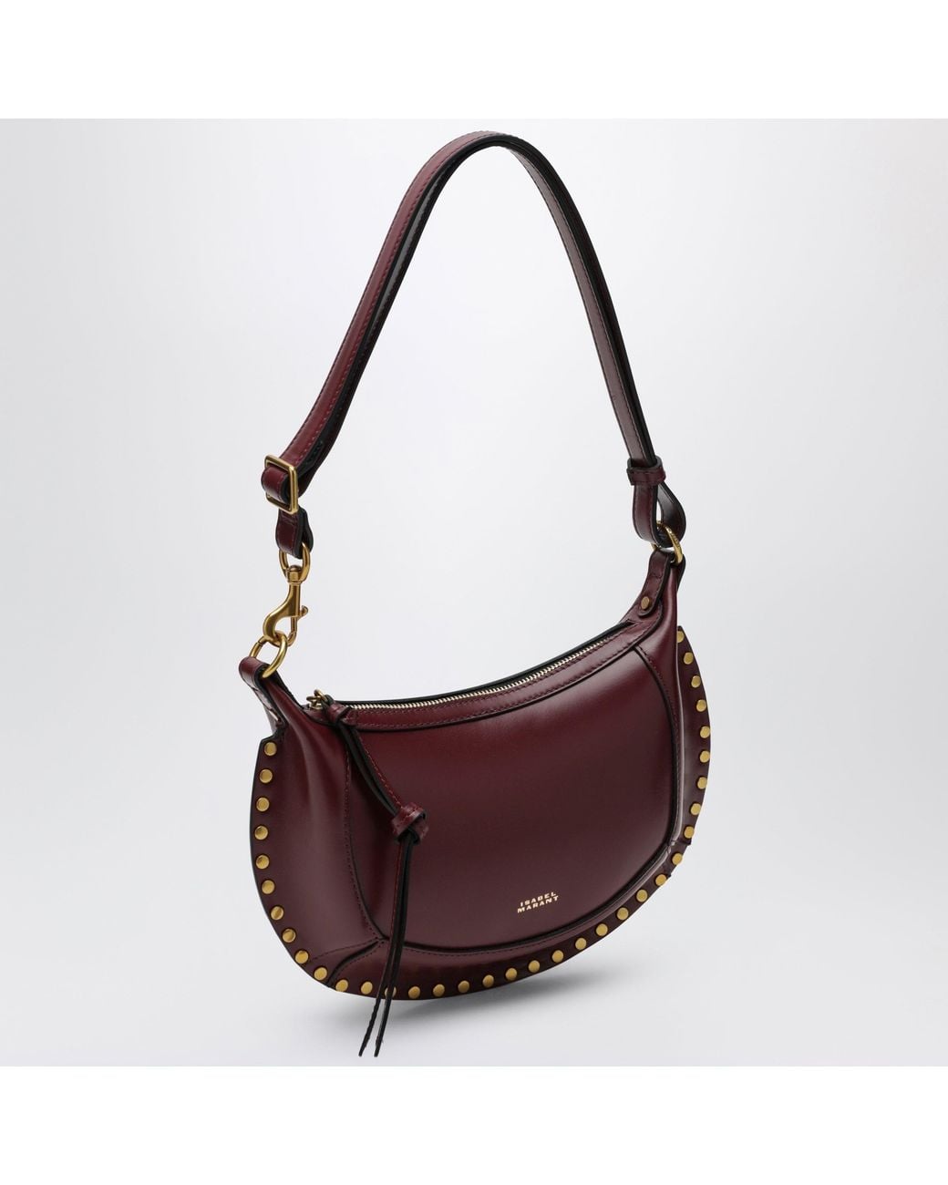 Isabel Marant Purple Oskan Moon Shoulder Bag