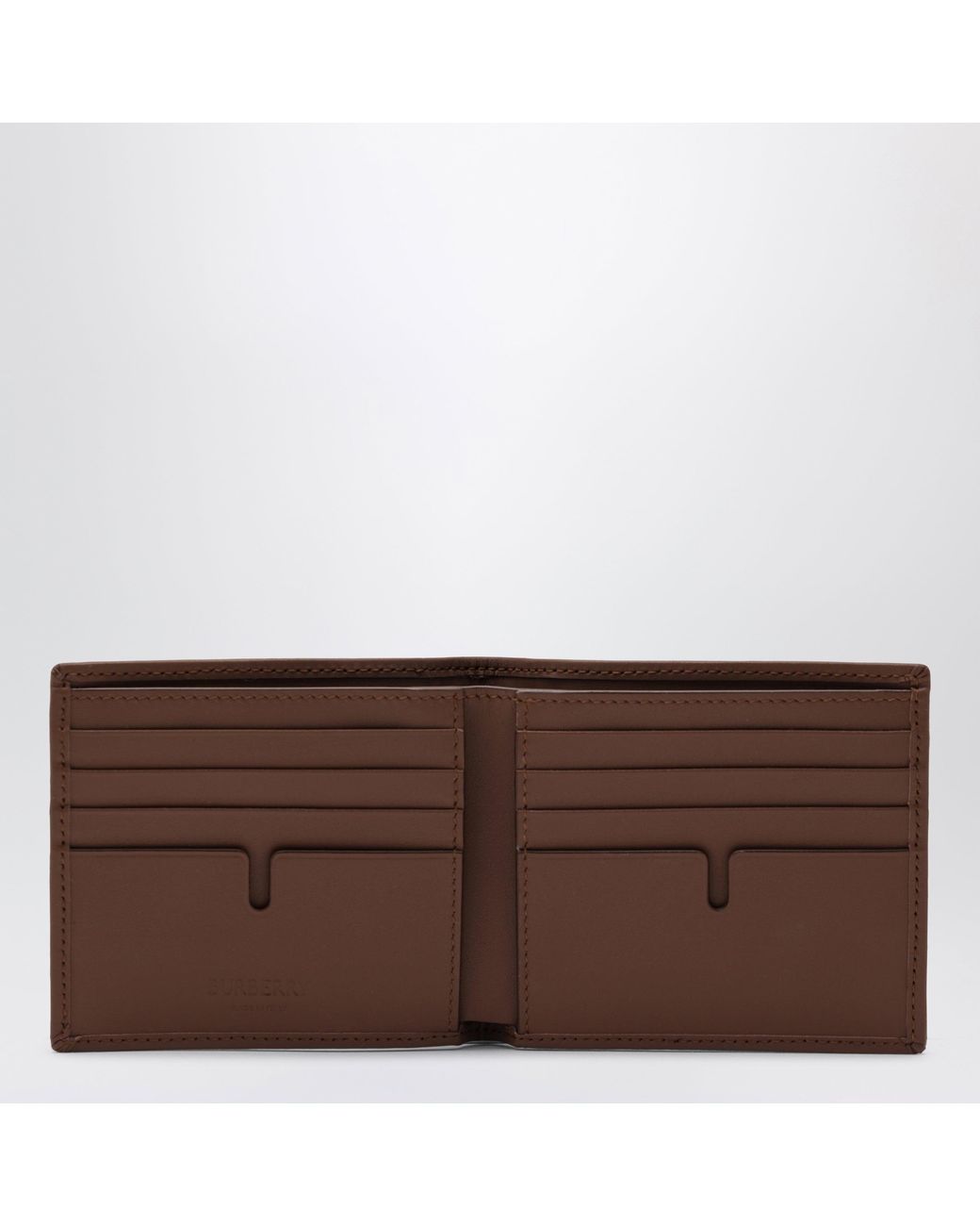 Burberry Brieftasche Mit Check-Muster in Metallic für Herren