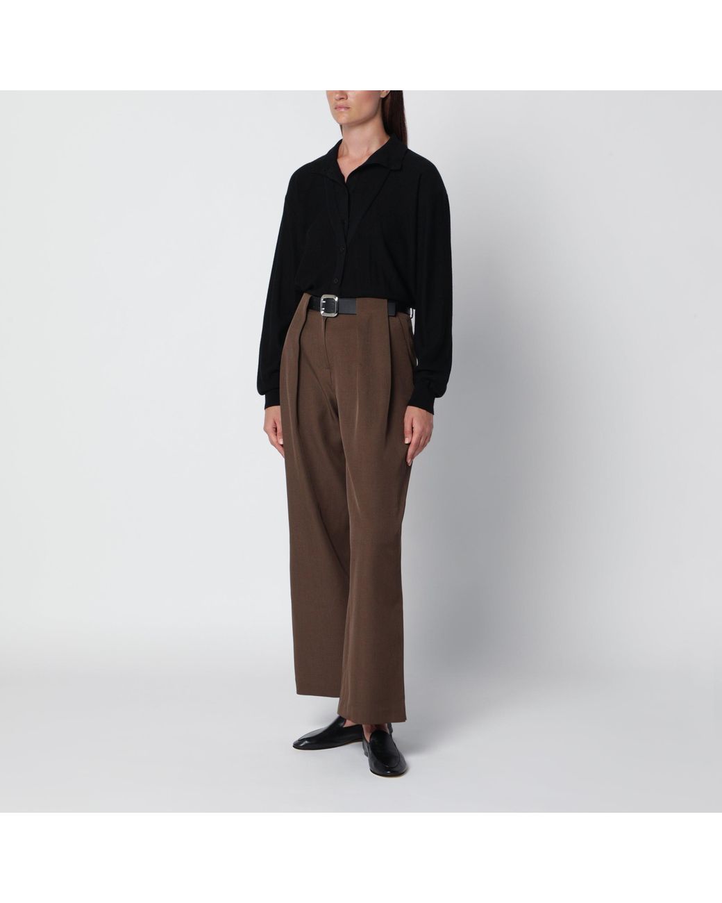 Source Unknown Black Fabbie Wool Cardigan