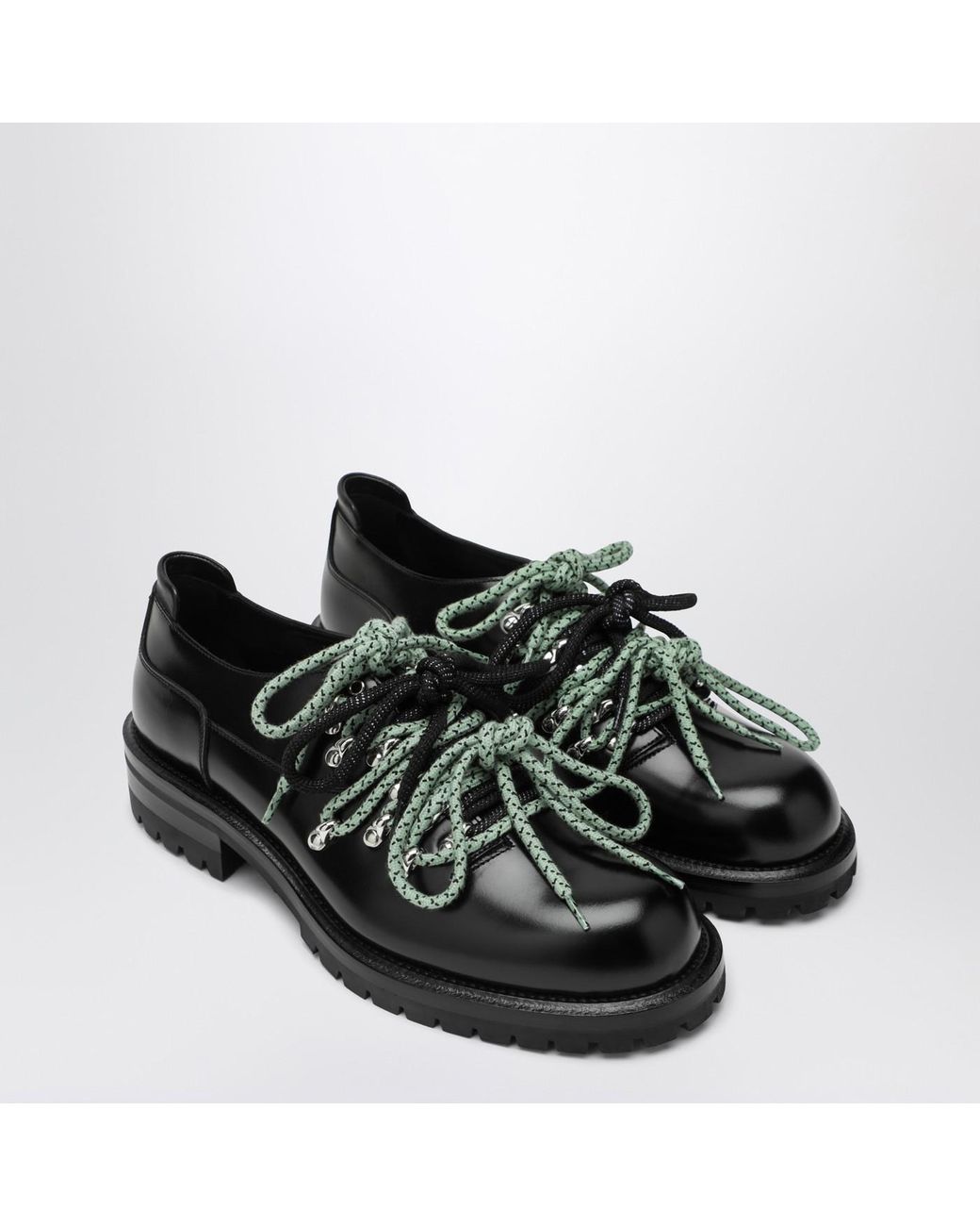NAMACHEKO Leather Derby Shoes in Black for Men | Lyst