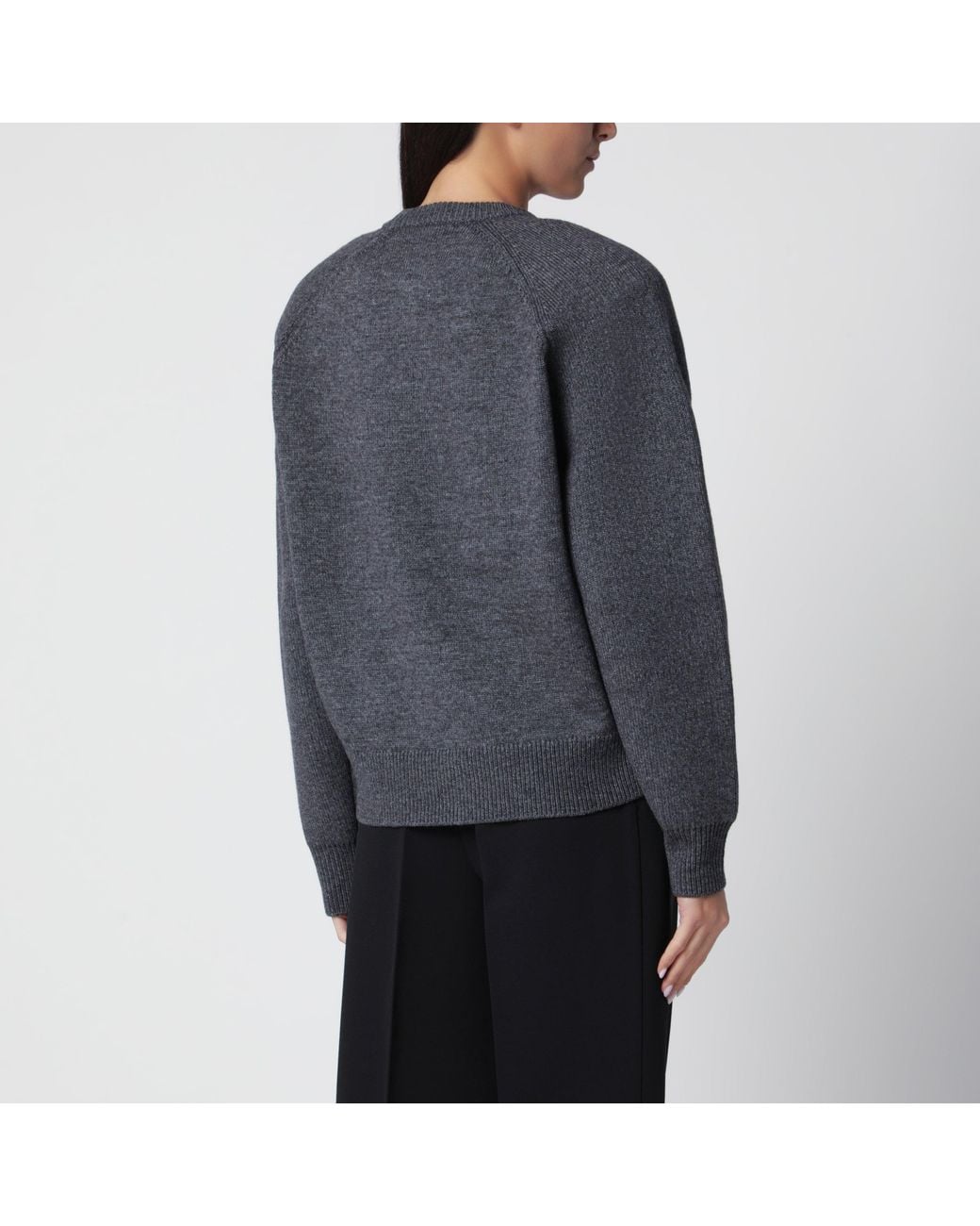 Frankie Shop Gray Dark Sweater