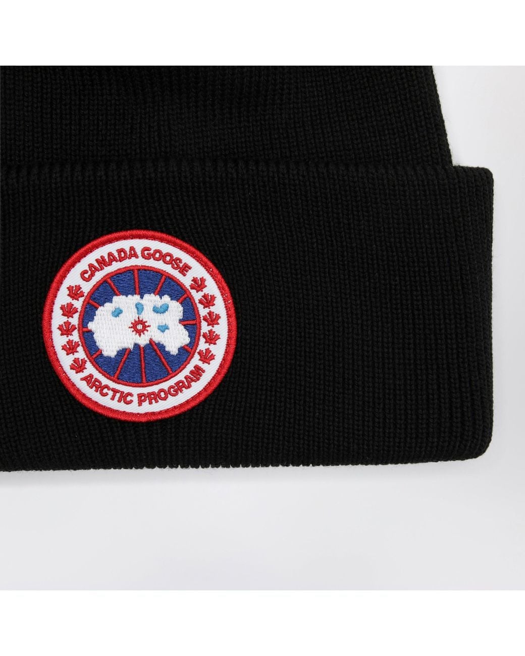Canada Goose Black Arctic Toque Beanie for men
