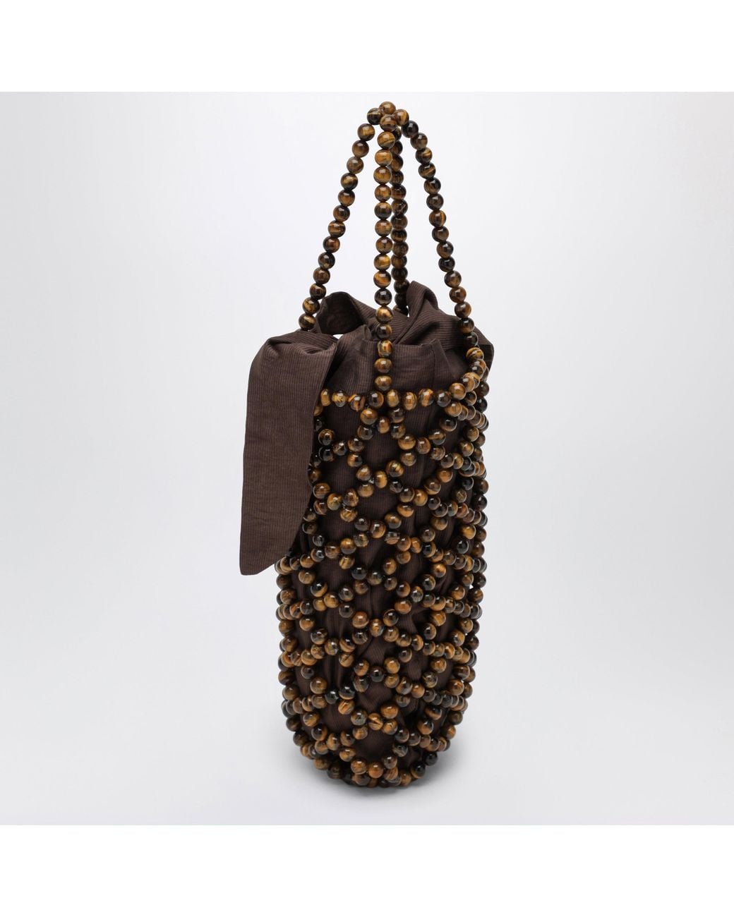 Cordera Black Beaded Handbag