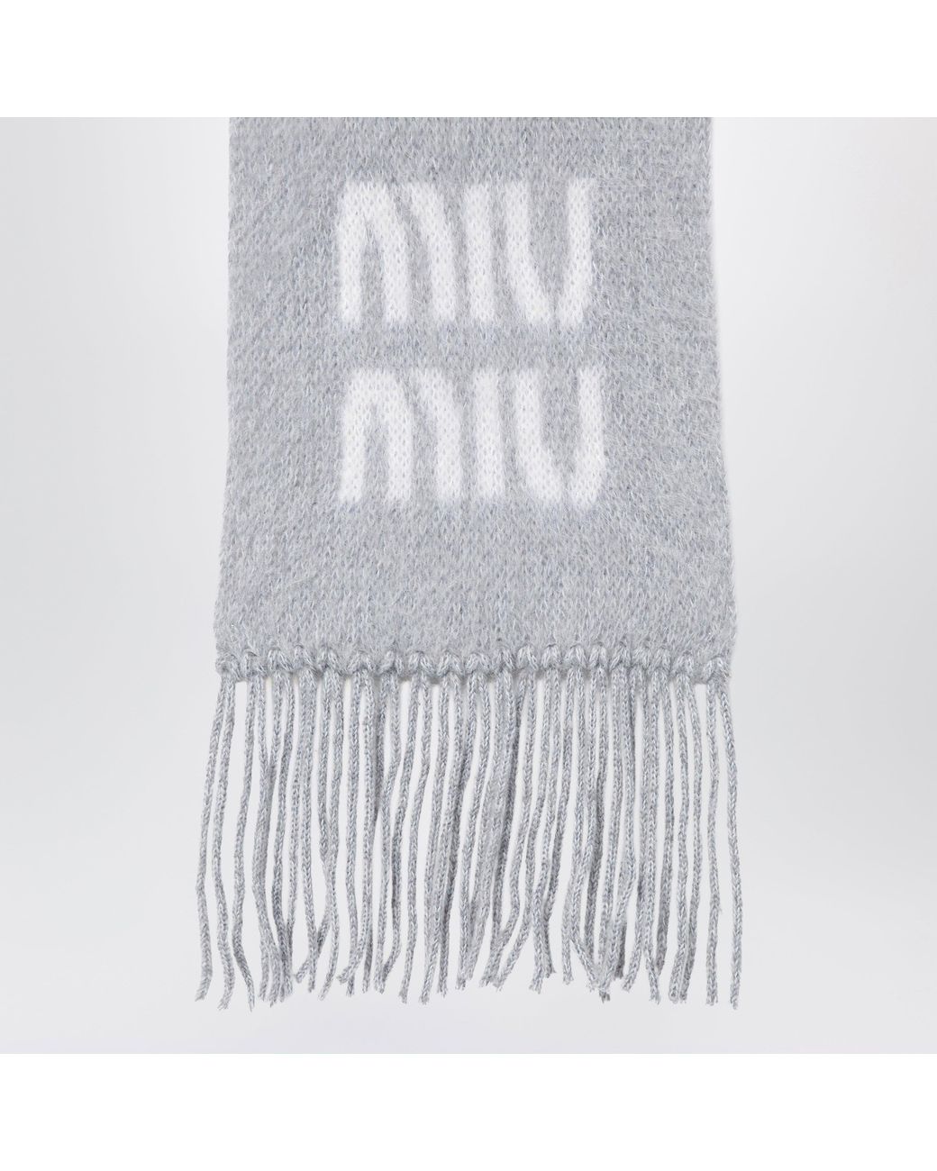 Sciarpa di Miu Miu in White