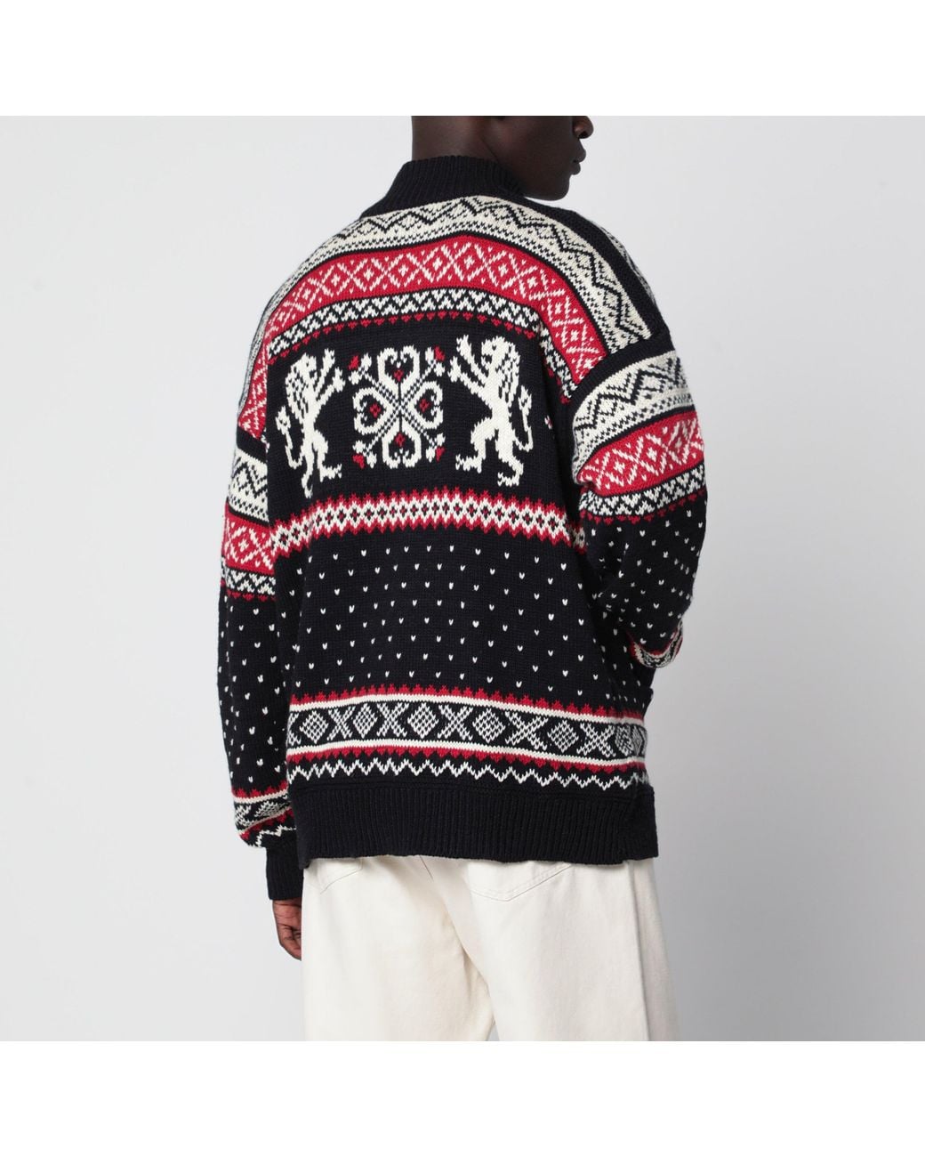 Polo Ralph Lauren Black Cotton And Cashmere Cardigan for men