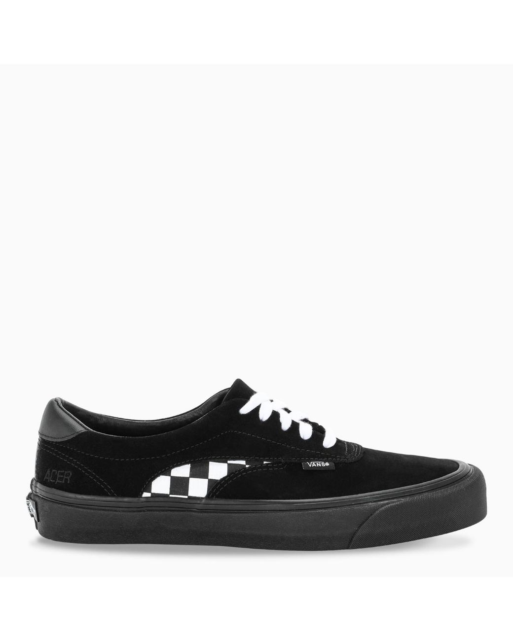 vans black e white old skool trainers