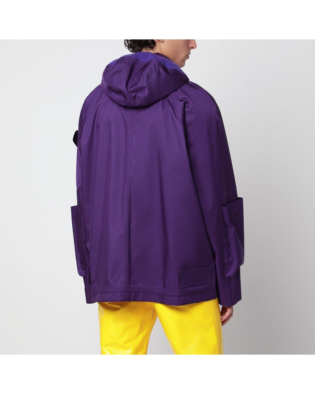 Loewe Purple Polyamide Jacket for men