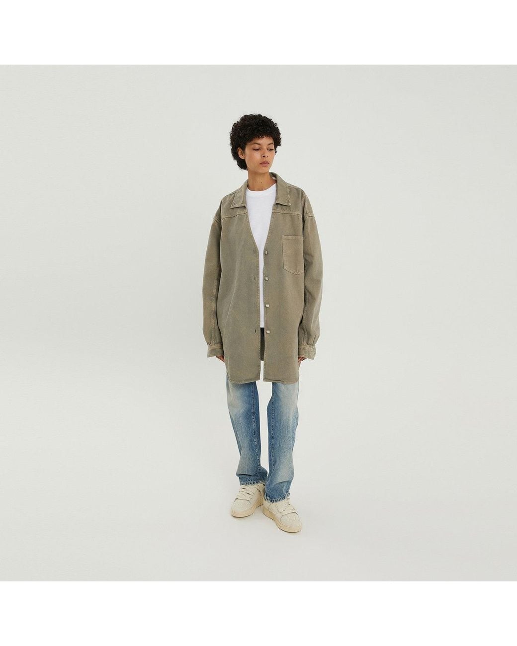 1989 STUDIO Green Light Denim Overshirt