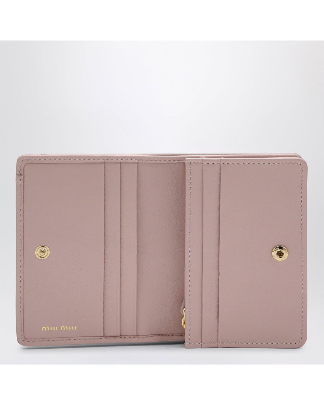 Miu Miu Pink Compact Wallet