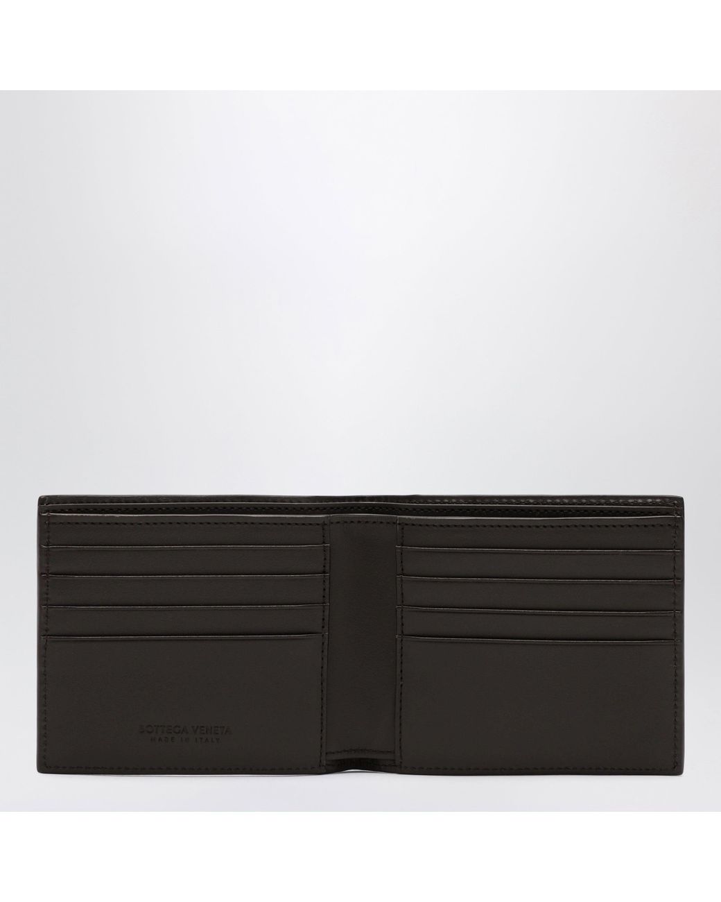 Bottega Veneta Black Fondant Intrecciato Wallet for men