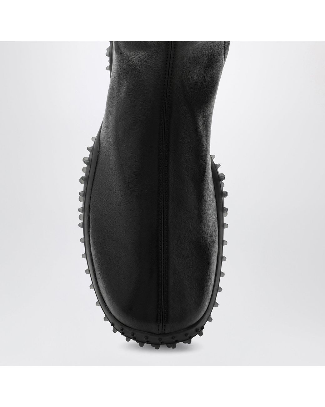 Miu Miu Black High Leather Boots