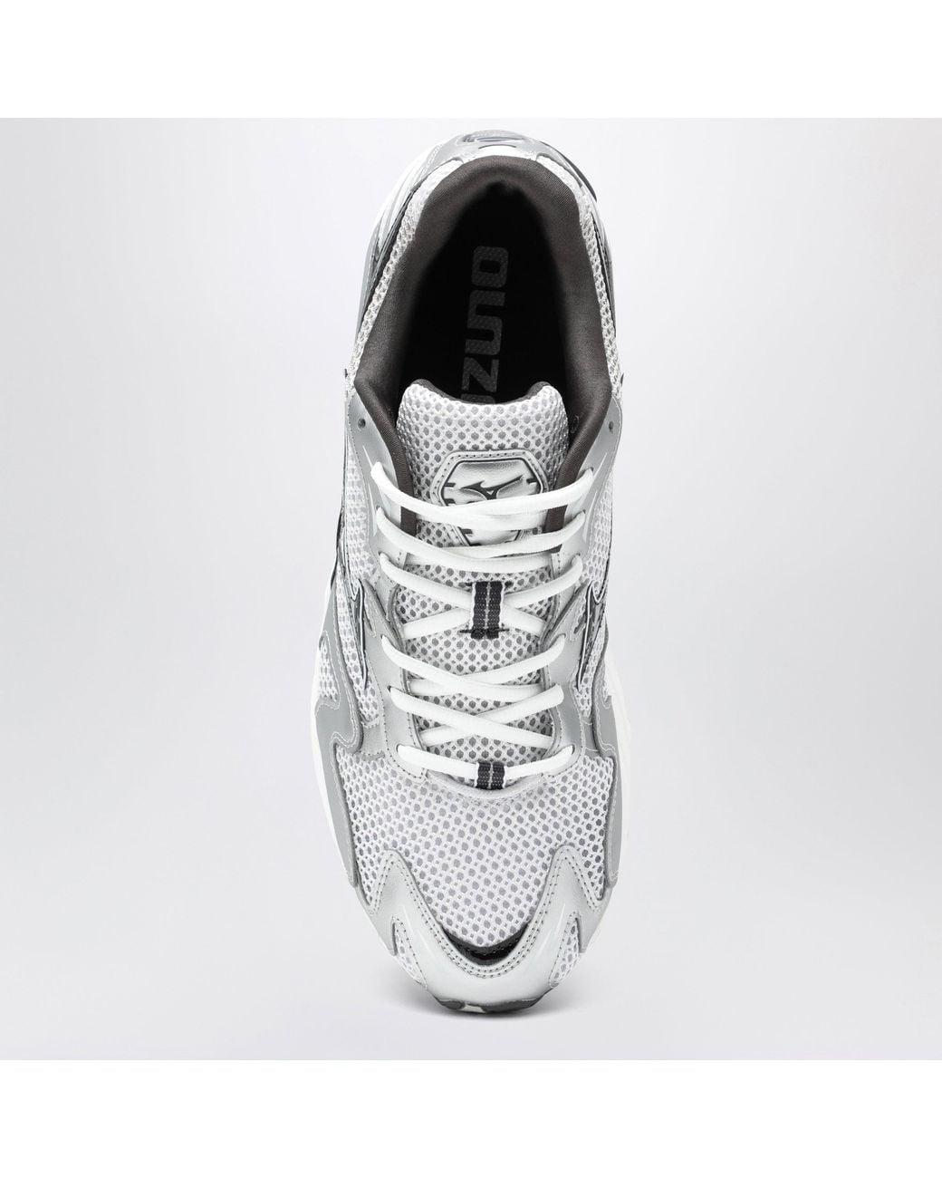 Mizuno White Sneakers Wave Rider 10 Cloudscape/ Sand/Harbor Mist for men