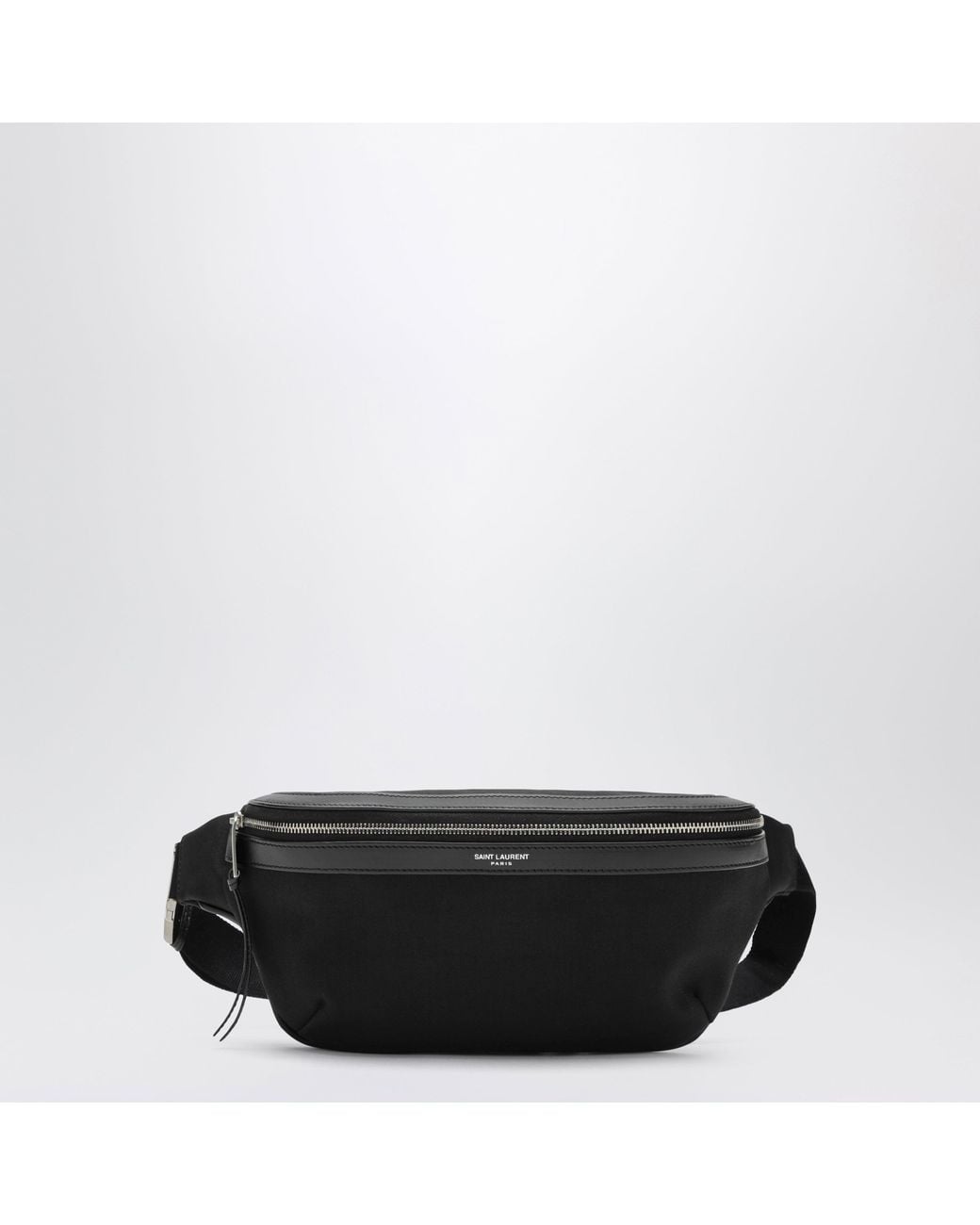 Saint Laurent Black Canvas Crossbody Bag for men