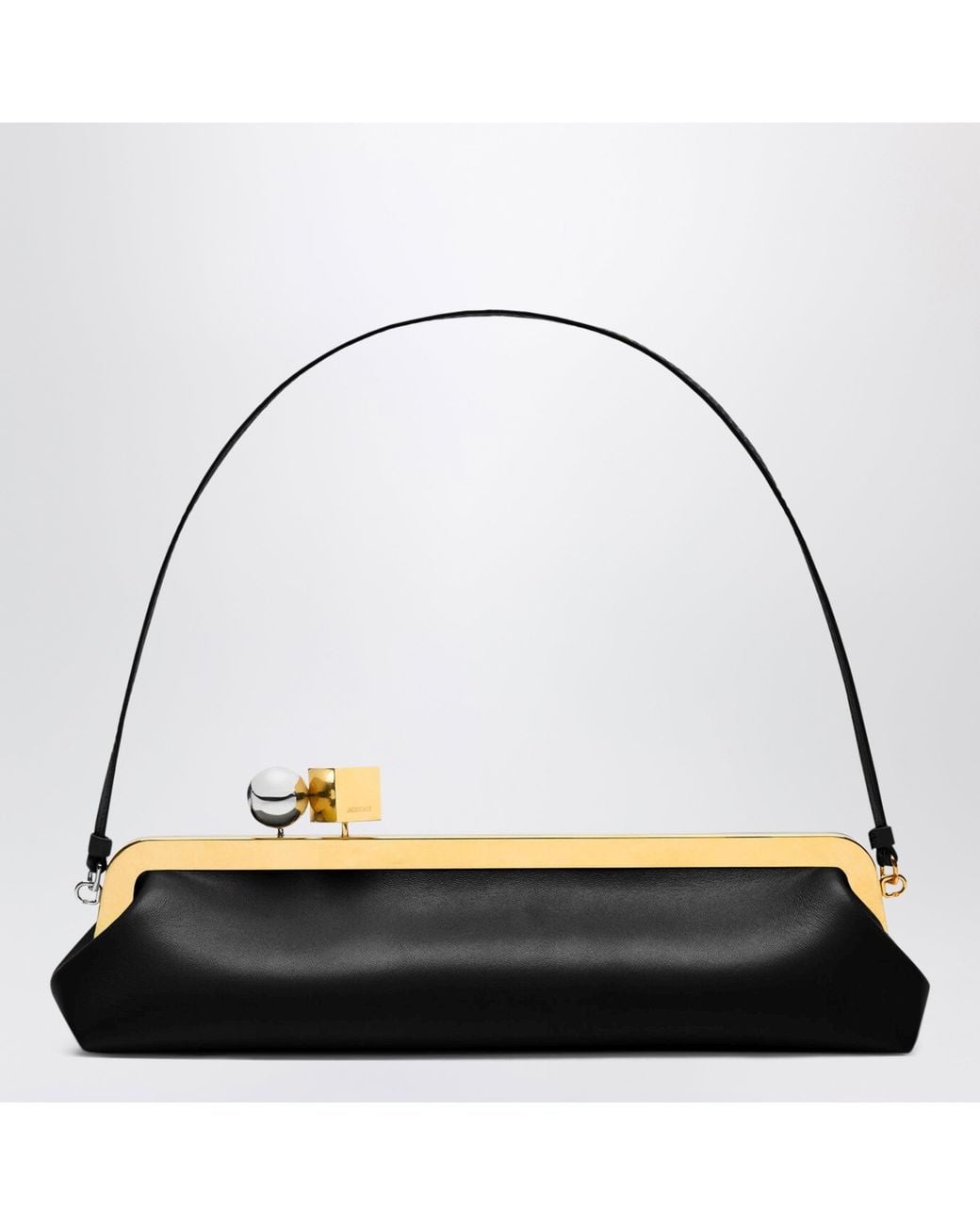 Jacquemus Black Salon Leather Pouch