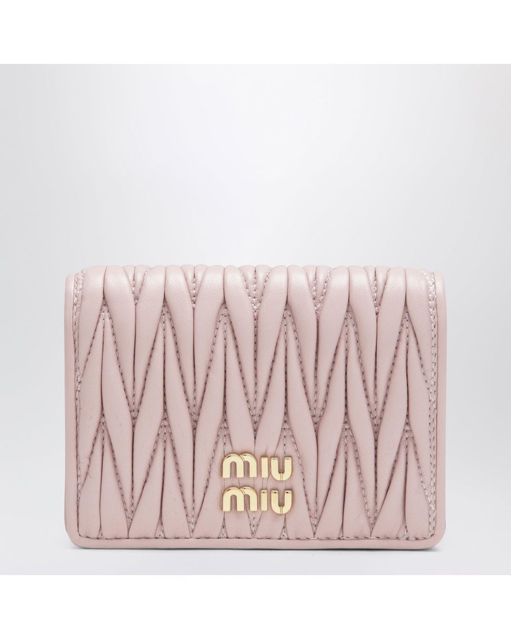 Miu Miu Pink Compact Wallet
