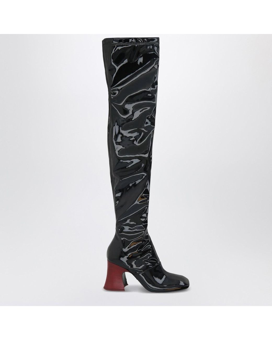 Chloé Black Janis Over-The-Knee Boots