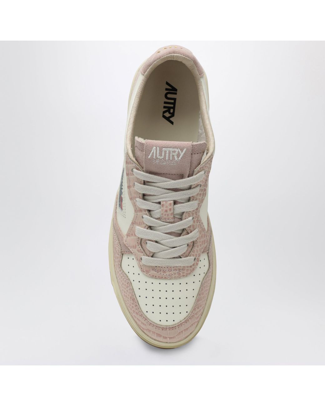Autry White Medalist Low Sneakers