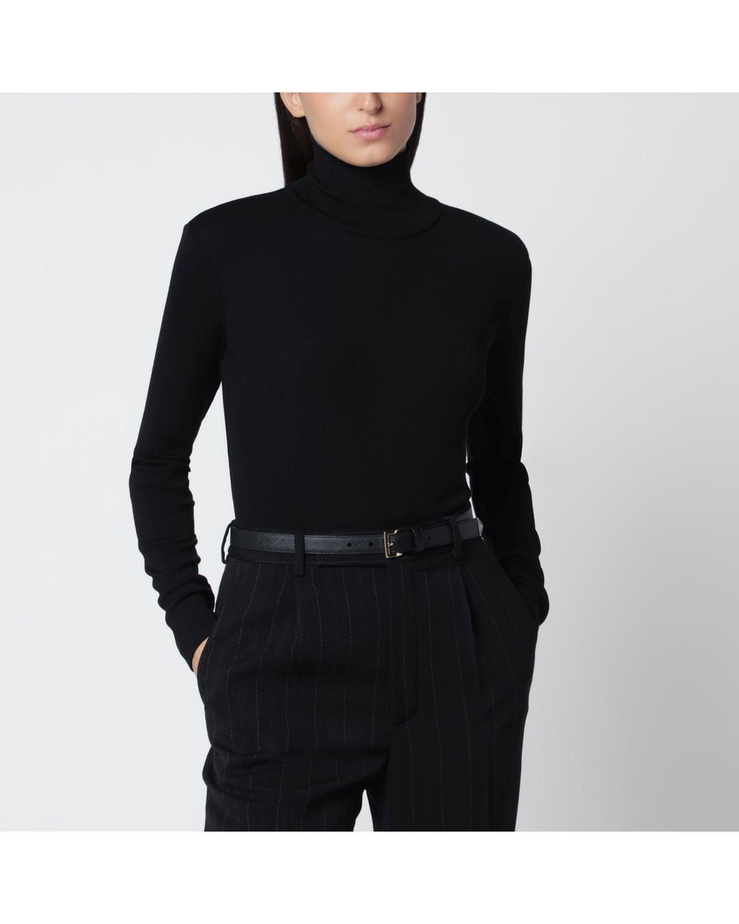 Max Mara Black Turtleneck