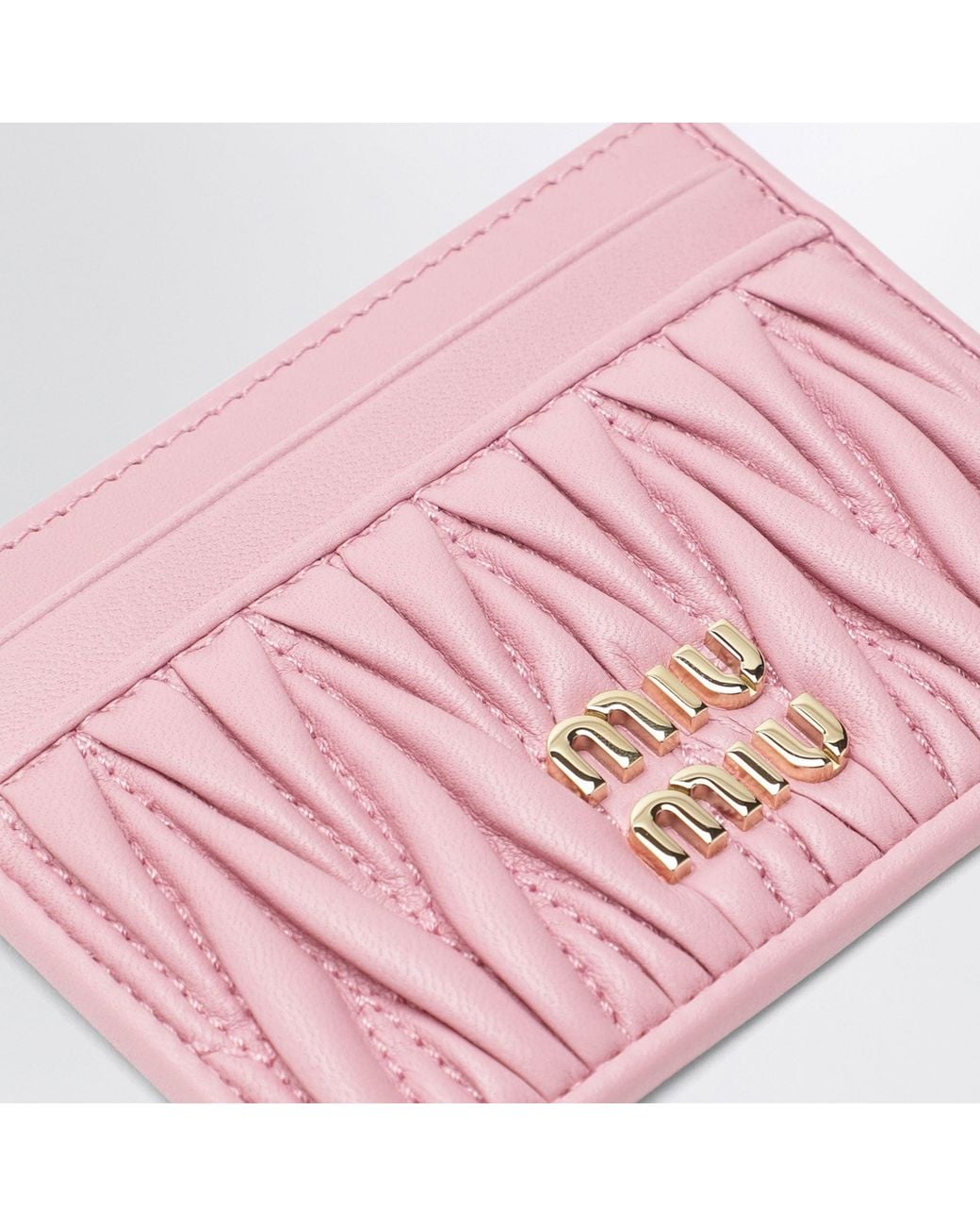 Miu Miu Pink Card Holder