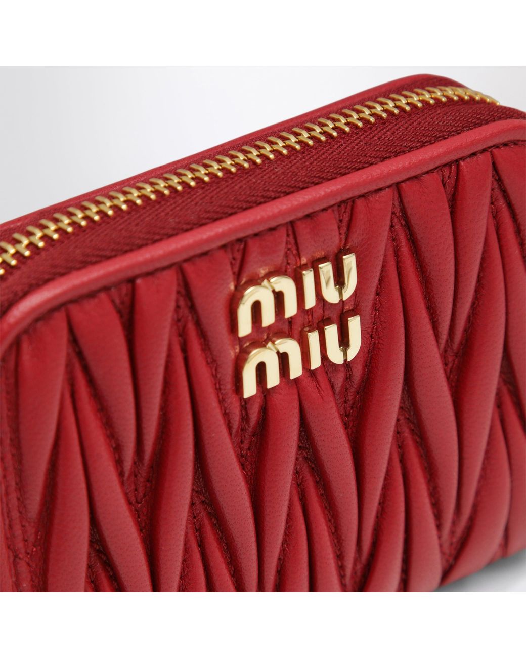 Miu Miu Red Coin Purse