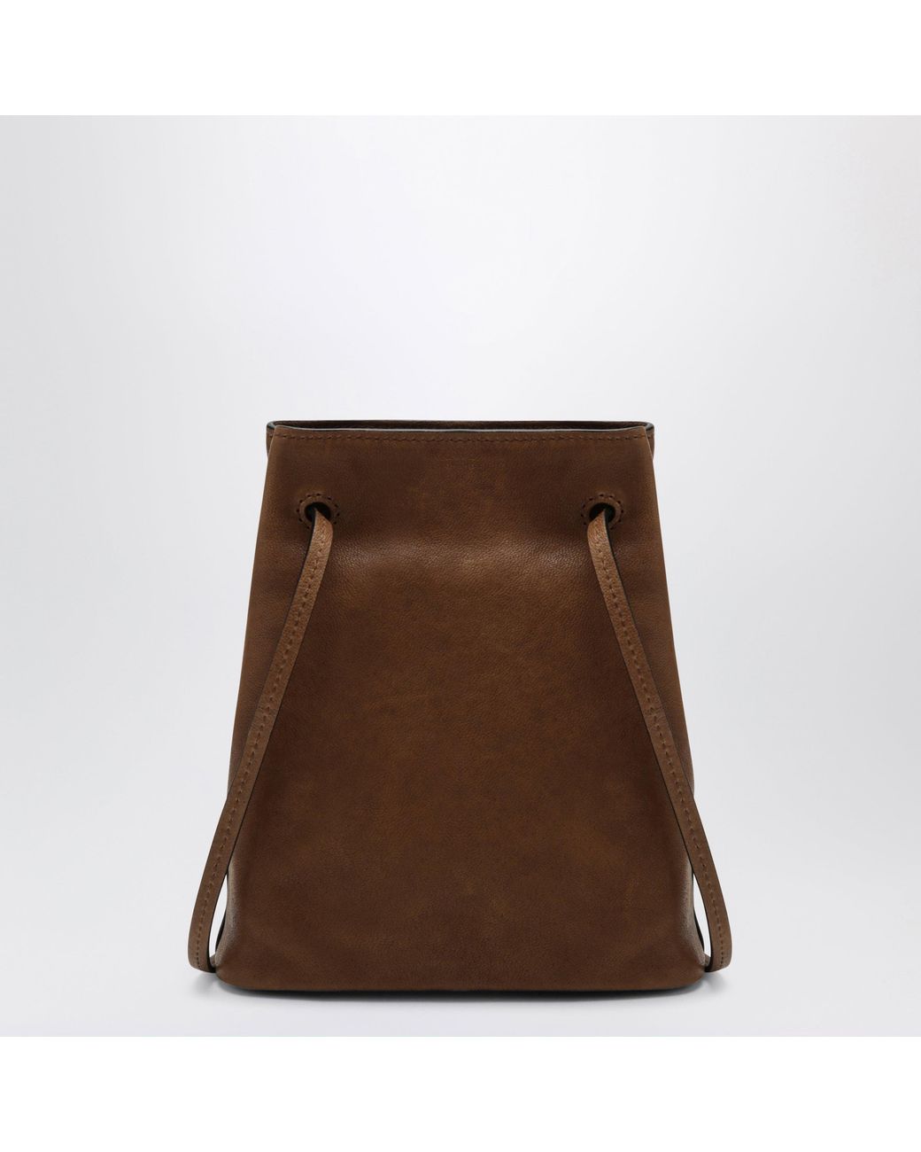 Miu Miu Brown Rovere Bucket Bag