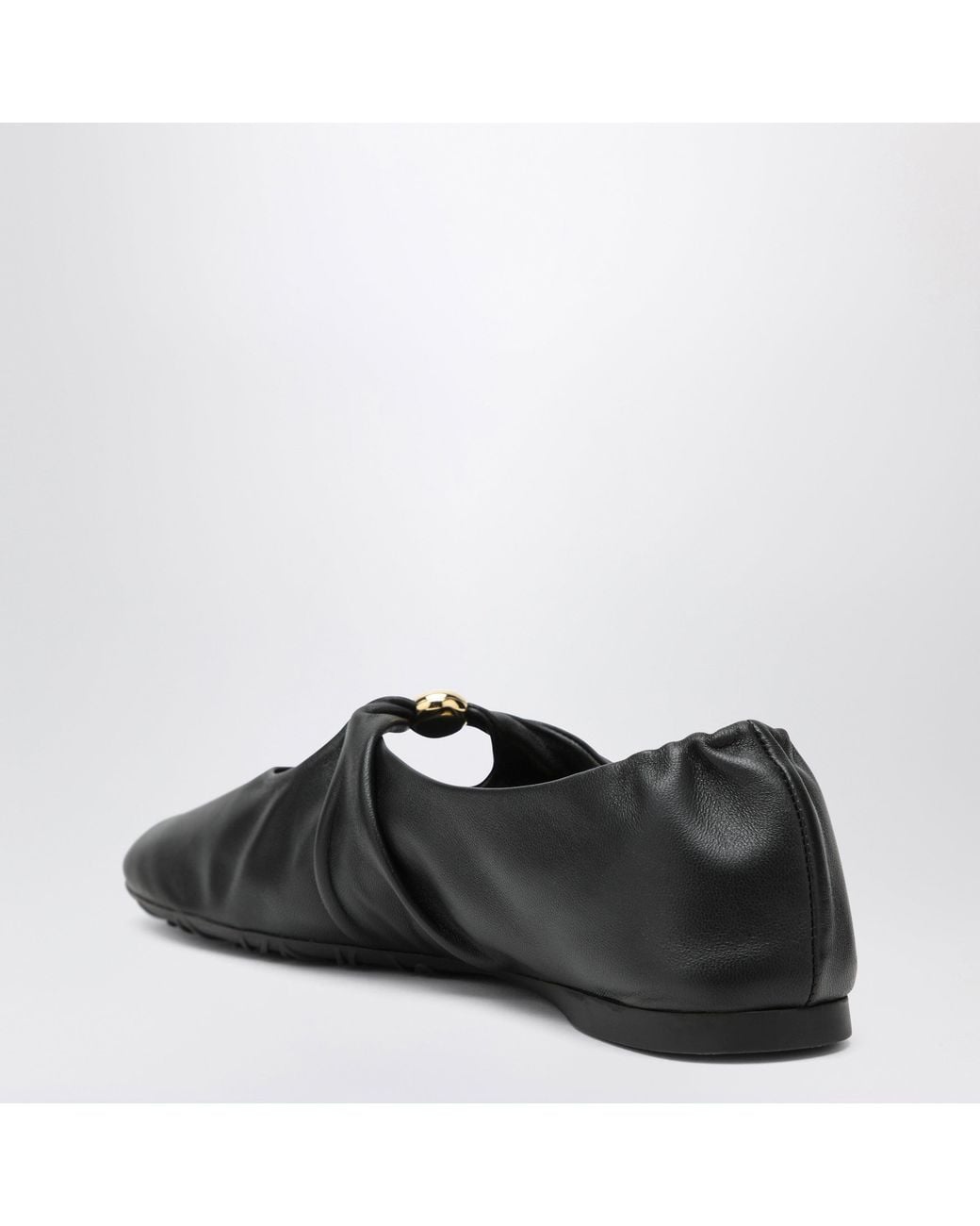 Loewe Black Nappa Pebble Ballerina