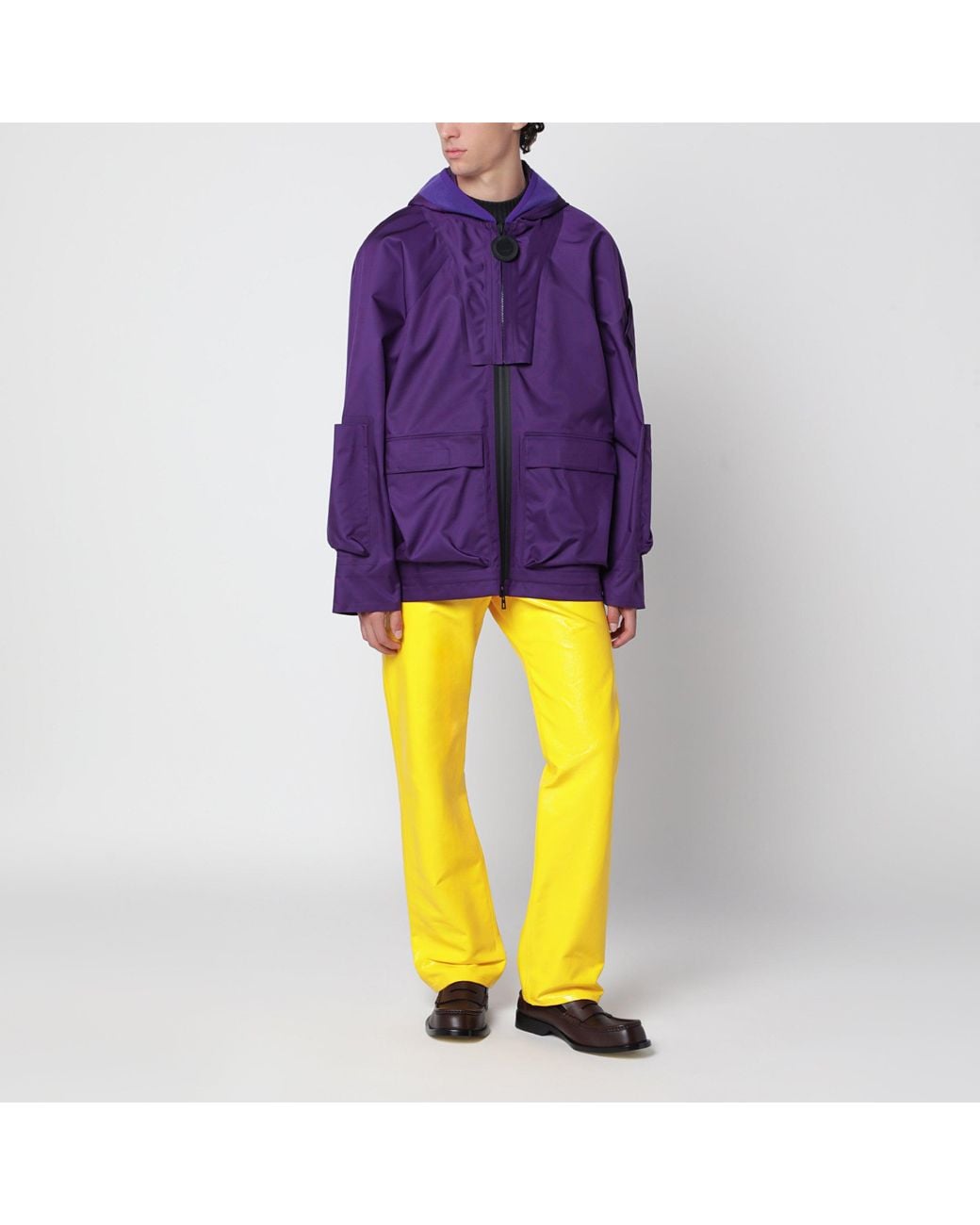 Loewe Purple Polyamide Jacket for men