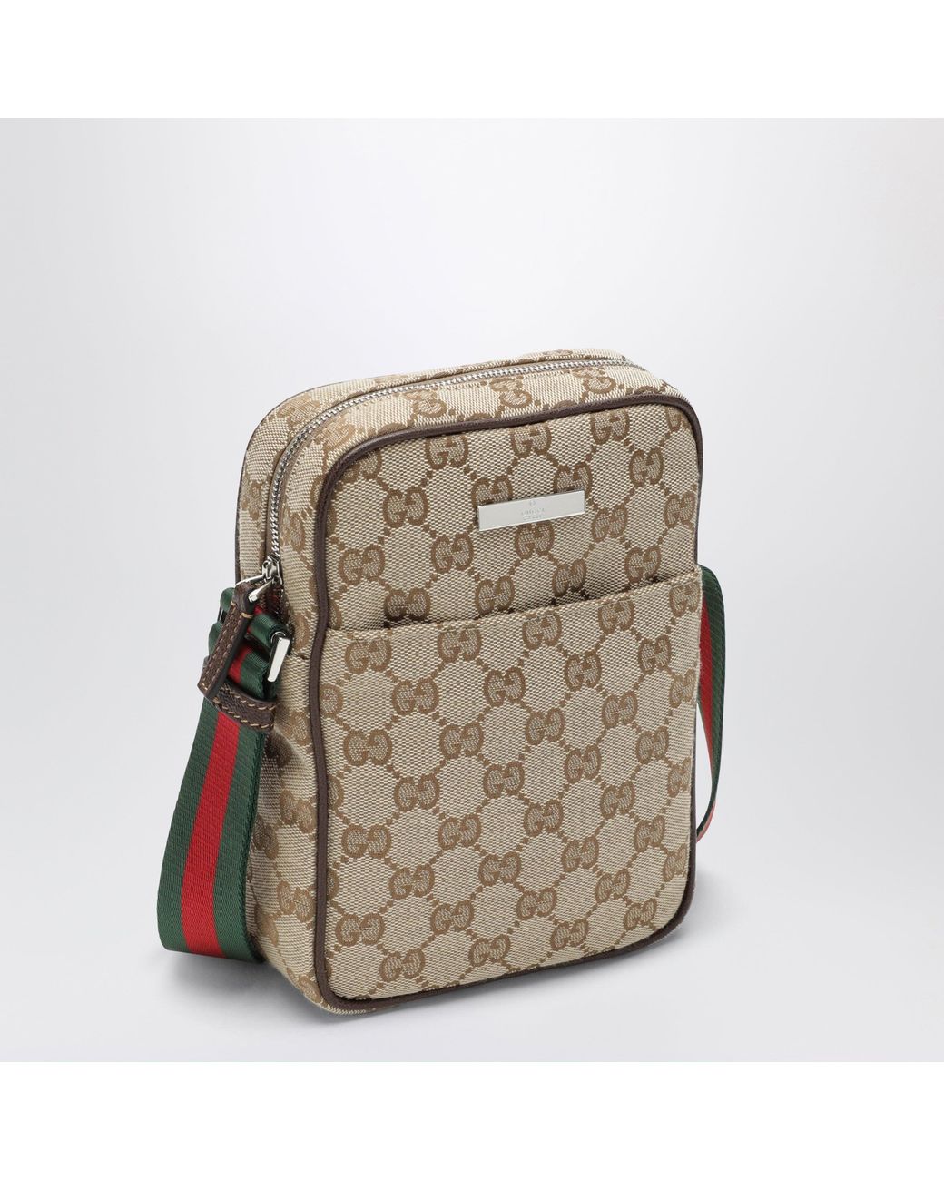 Gucci Natural Small Tag Shoulder Bag for men