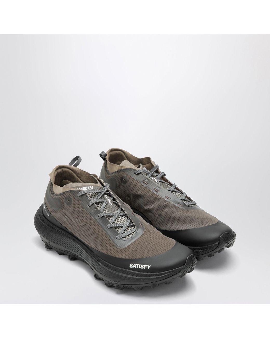 Satisfy Gray Falcon-Colored Therocker Sneakers for men