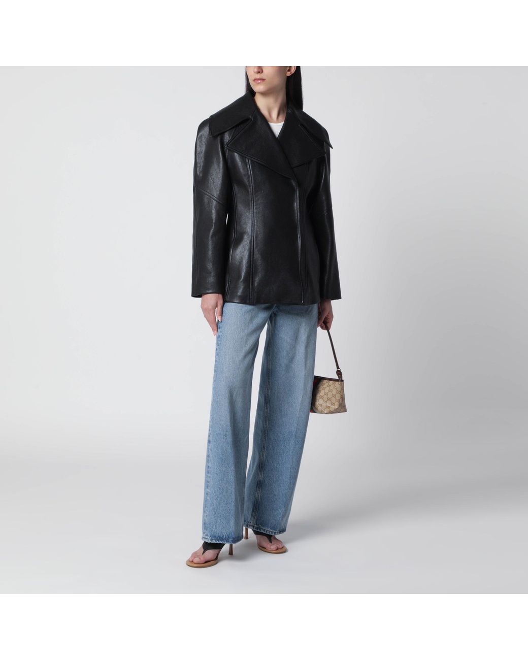 Citizens of Humanity Blue Cupid Wideleg Jeans