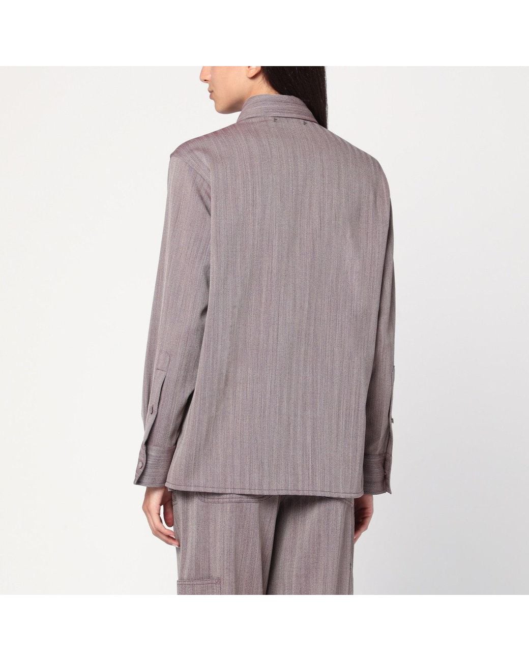 Golden Goose Deluxe Brand Gray Garnet Shirt
